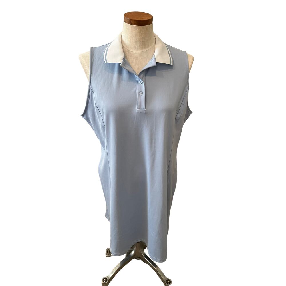 Tommy Bahama Sport Racquet & Paddle Exercise Dress Light Blue XL